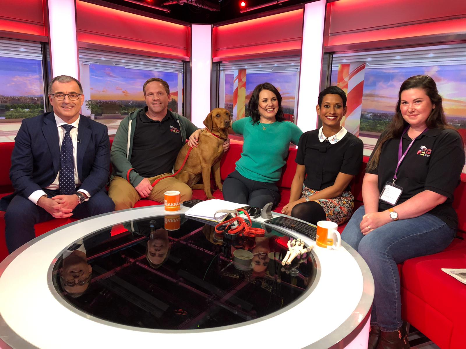 We Love Pets on BBC Breakfast